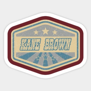 Kane Brown Vintage Sticker